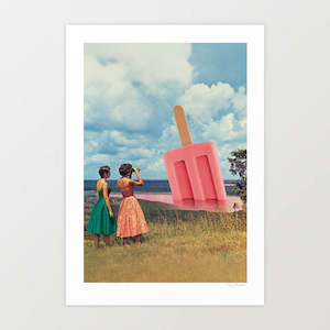 Food 1: 'A View to Chill - Popsicle Panorama' Art Print by Vertigo Artography