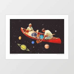 Space: 'Big bang generation' Art Print by Vertigo Artography