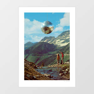 ‘Peak Disco Boogie’ Art Print by Vertigo Artography