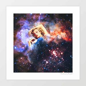 'In Your Dreams' Art Print by Vertigo Artography | Surreal Cosmic Spac&hellip;