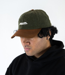 Green Cord Dad Hat Verty's World
