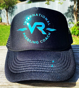 Black and Blue VR Trucker cap Vesna Radonich