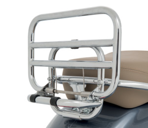 Black or Chrome Rear Luggage Carrier for GTS Super 150/300 & GTS 300 Superte&hellip;