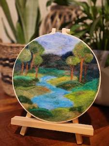 Courses: NEW - Needle Felted Landscape, Texture Artworks