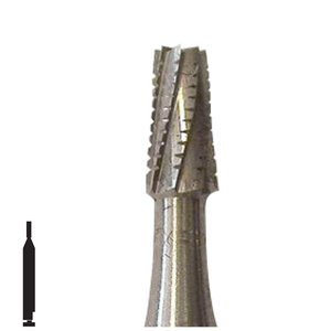 10 pack VDS 702 cross cut fissure bur, 22.55mm RA shaft