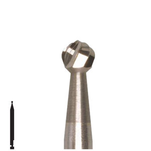 5 pack VDS 3 round bur, 22.5mm RA shaft