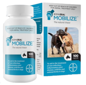 Bomazeal Mobilize Joint Supplement For Dogs - 100 Tablets Vet Online Co
