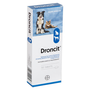 Products: Droncit tapeworm treatment Vet Online Co