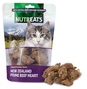 Nutreats Freeze Dried Prime Beef Heart Cat Treats Vet Online Co