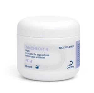 TrizChlor 4 Wipes 50 Pack Vet Online Co