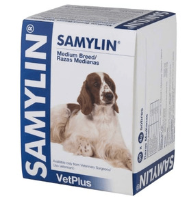 Samylin Liver Supplement Sachet 30 Pack - Medium Breed Vet Online Co