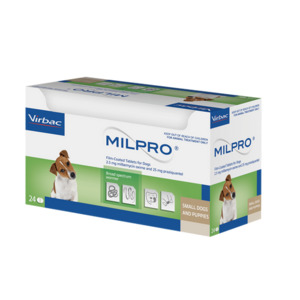 Products: Milpro Worming Tablets Small Dogs and Puppies Vet Online Co