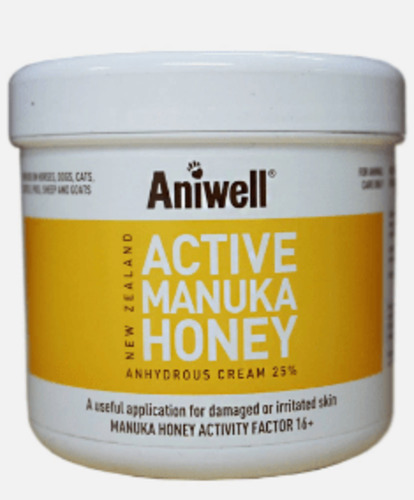Aniwell® Active Manuka Honey Ahydrous Cream - 500g Vet Online Co