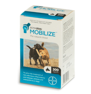Bomazeal Mobilize Joint Supplement For Dogs - 300 Tablets Vet Online Co