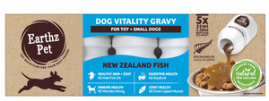 Products: Earthz Pet NZ Fish Small Dog Gravy 5x35ml Vet Online Co