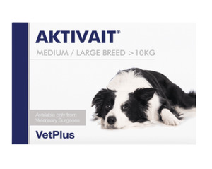 VetPlus Aktivait Medium and Large Breed Capsules 60’s Vet Online Co