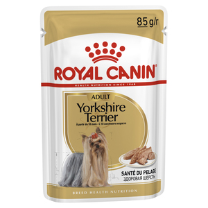 Royal Canin Yorkshire Terrier Dog Food Pouches 85gm x12