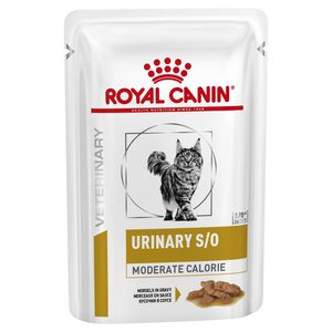 Royal Canin Urinary S/O Moderate Calorie Cat Food Pouches 85gm x12