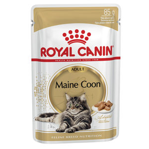 Products: Royal Canin Maine Coon Feline Cat Food Pouches 85gm x12
