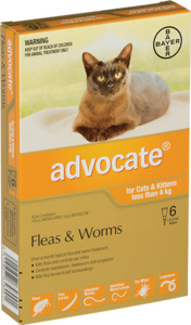 Products: Advocate Small Cat/Kitten Under 4kg