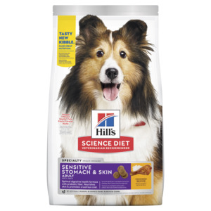 Products: Hills Science Diet Adult Sensitive Stomach and Skin Dry Dog Food