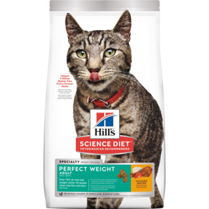Products: Hills Science Diet Adult Perfect Weight Dry Cat Food