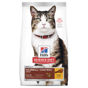 Hills Science Diet Adult Hairball Control Dry Cat Food
