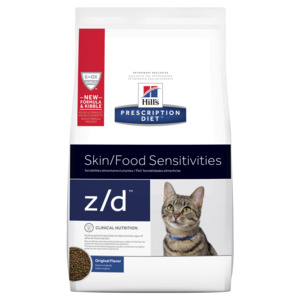 Hills Prescription Diet z/d Skin/Food Sensitivities Dry Cat Food