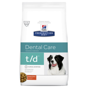 Products: Hills Prescription Diet t/d Dental Care Dry Dog Food