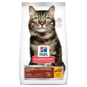 Products: Hills Science Diet Adult 7+ Hairball Control Senior Dry Cat Food
