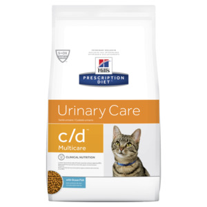 Hills Prescription Diet c/d Multicare Ocean Fish Dry Cat Food 1.8kg