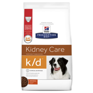 Hills Prescription Diet k/d Kidney Care Dry Dog Food 3.85kg
