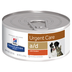 Products: Hills Prescription Diet a/d Urgent Care Canned Dog/Cat Food 156g