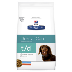 Hills Prescription Diet t/d Dental Care Small Bites Dry Dog Food 2.25kg
