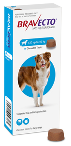 Products: Bravecto Chew Large Dog 20-40kg