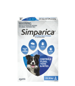 Simparica Chew 10.1-20kg