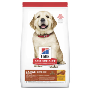 Products: Hills Science Diet Puppy Large Breed Dry Dog Food