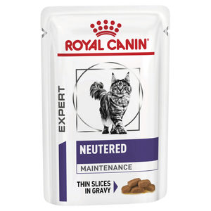 Royal Canin Neutered Adult Maintenance Cat Food Pouches 85gm x12