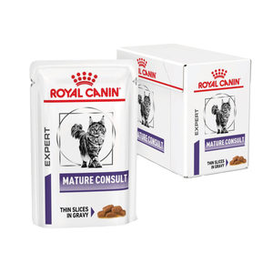 Products: Royal Canin Mature Consult Feline Cat Food Pouches 85gm x12