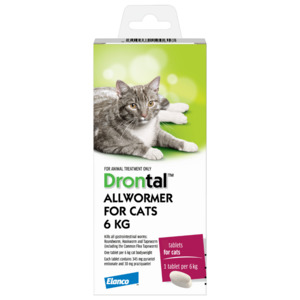 Drontal Allwormer for Cats 6kg