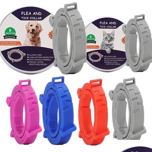 Cats: Flea and Tick Collar for Dogs (8 Month Protection)