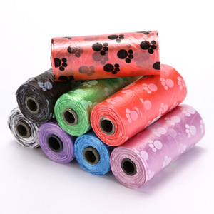 Dogs: Paw Printed Biodegradable Dog Waste Bags