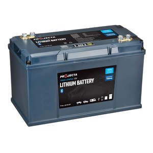 Rv Power Electrical: Projecta 100Ah 12V Lithium Battery with Bluetooth — 150A Discharge, 5-Year Warranty