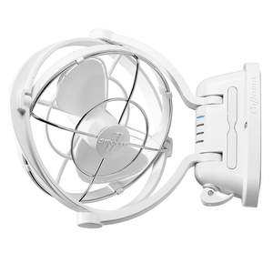 Rv Appliances: Caframo Sirocco II Cabin Fan — 360° Gimbal, Whisper-Quiet, 12/24V