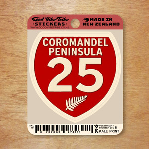 Coromandel Peninsula - Road Sign