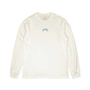 Color Blue Dusk: SPLASH L/S TEE - SKY COLOR LOGO