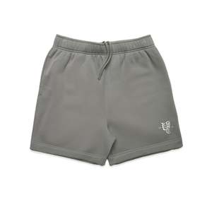 Size 3xl: OL' ENGLISH TRACK SHORTS - CHARCOAL