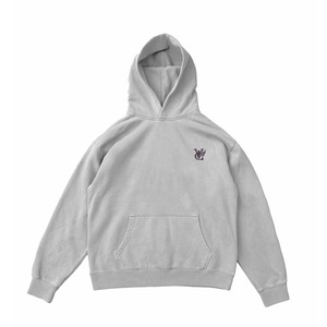 Size 3xl: WING EMB HOOD - STORM