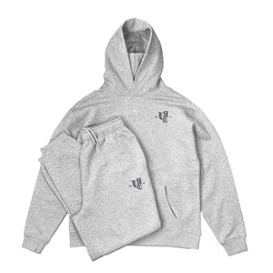 Tracksuits: OL' ENGLISH TRACKSUIT - GREY MARLE