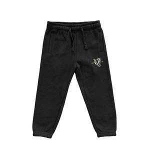 OL' ENGLISH KIDS TRACK PANT - BLACK